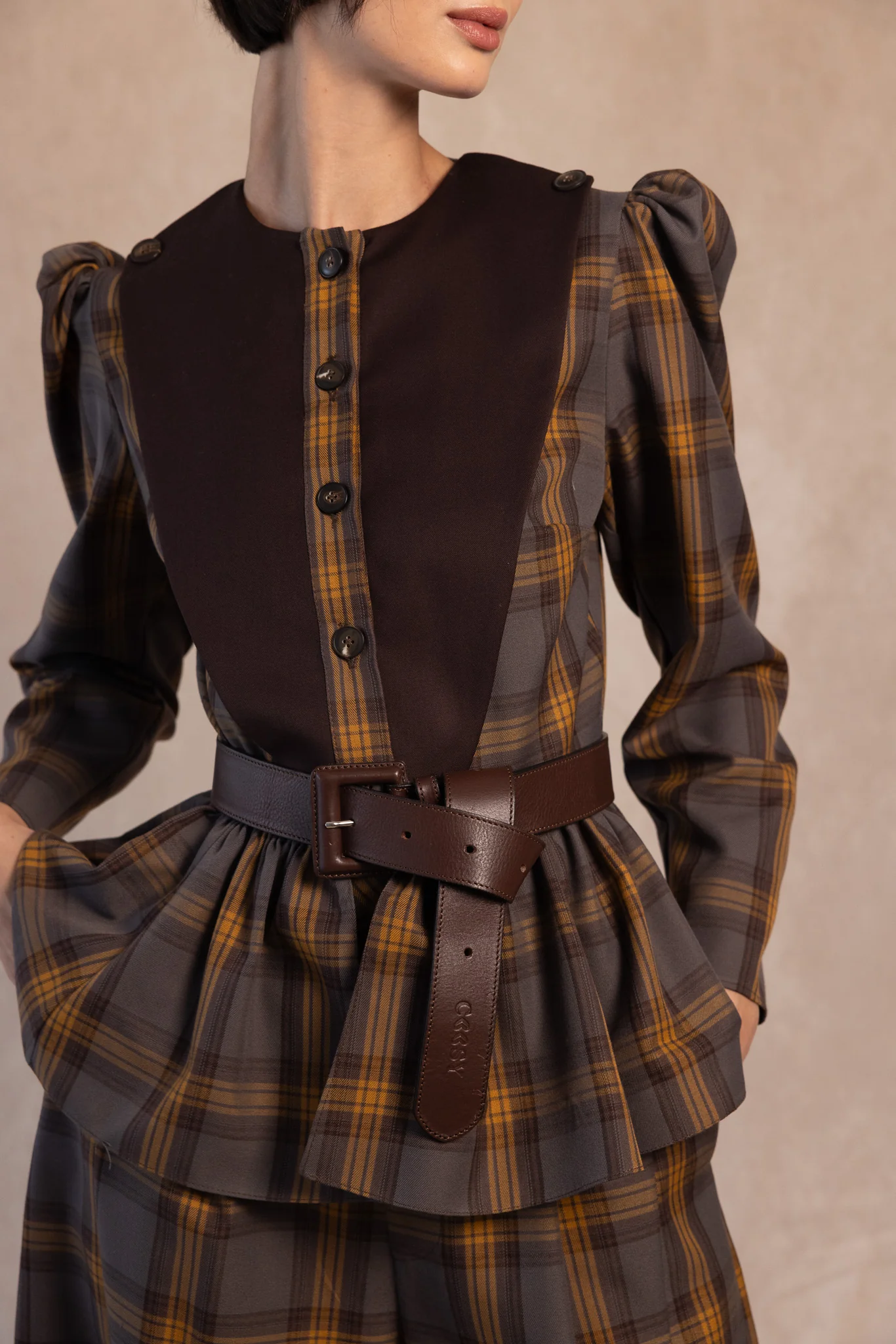 CHAQUETA OCTAVIA MARRON - Image 10