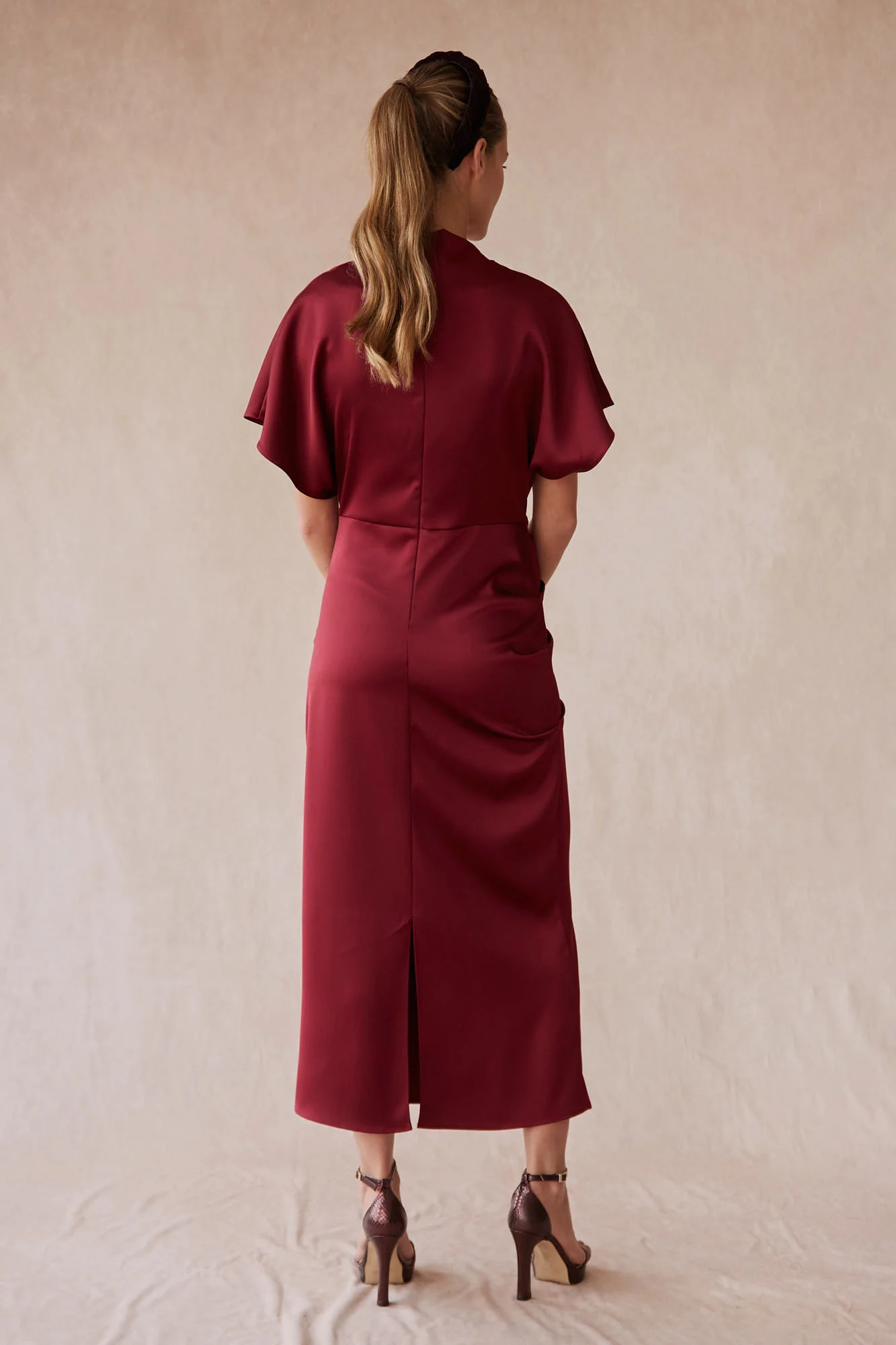 VESTIDO ALBA GRANATE - Image 6