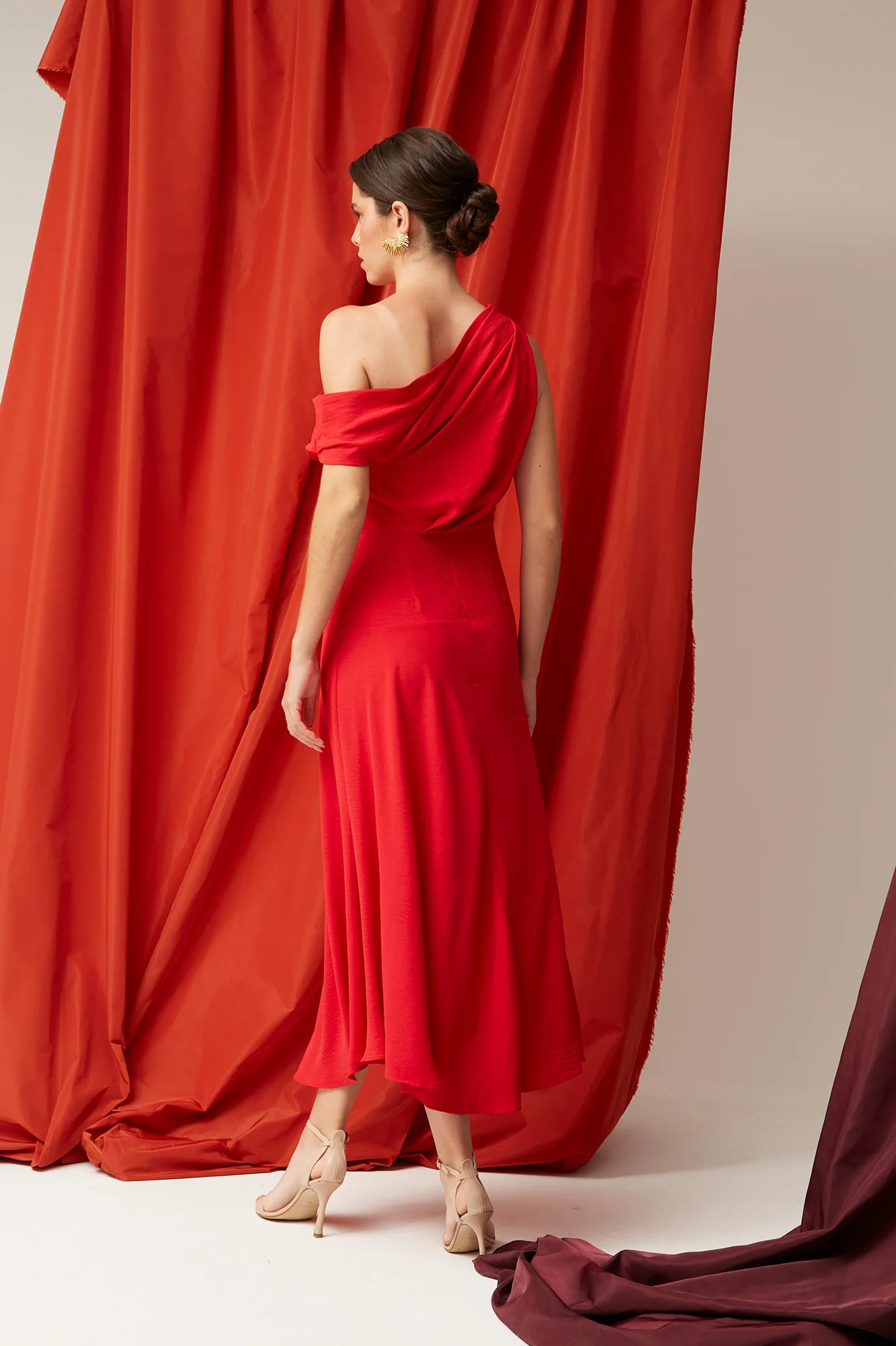 VESTIDO GISELA ROJO - Image 4